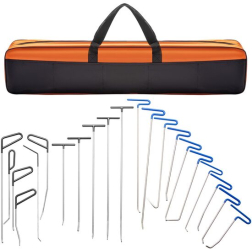 Kit pentru indreptare caroserie fara vopsire 22 elemente geanta transport 