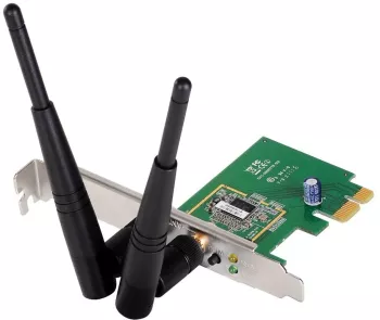 Placa de retea PCI Express Wireless N300 2 antene 3dBi EW-7612PIn V2 Edimax