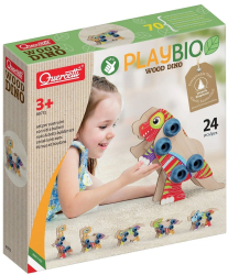 Set constructie dinozauri Quercetti Bio 