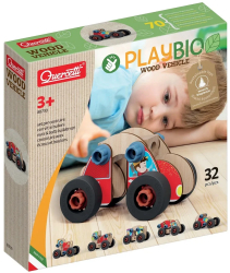 Set constructie vehicule Quercetti Bio 