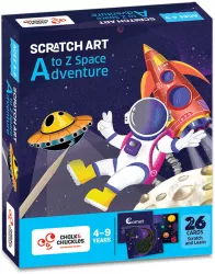 Set creativ de razuit - Aventuri in spatiu 