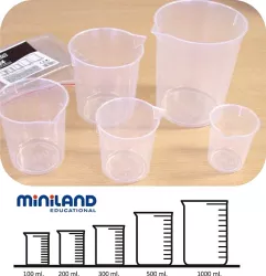 Set didactic pentru masurare lichide miniland 