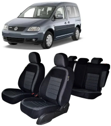 Set huse scaune dedicate VOLKSWAGEN CADDY 2004-2011 Bancheta fractionata 