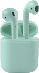 Casti Audio Wireless Techstar and reg i7S mini Verde Tip in-ear pentru IOS si Android Bluetooth 