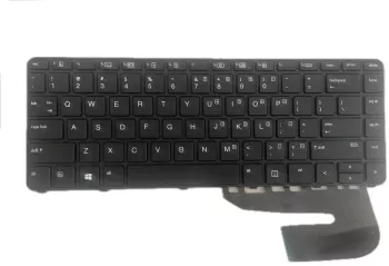 Laptop keyboard HP ELITEBOOK 745 840 848 G3 G4 black 