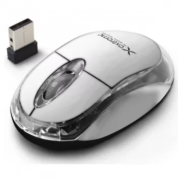 Mouse Wireless EXTREME Harrier XM105W 3D 2.4GHz negru/alb 