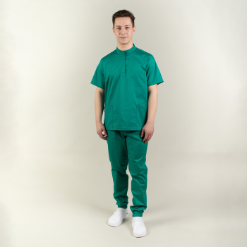 Bluza medicala unisex Kim Verde chirurgical M 
