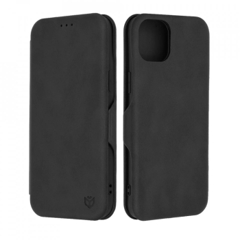 Husa pentru iPhone 15 Plus Techsuit Safe Wallet Plus Black 