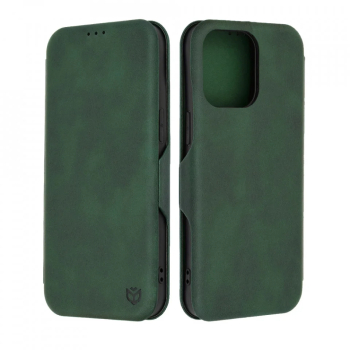 Husa pentru iPhone 15 Pro Max Techsuit Safe Wallet Plus Green 