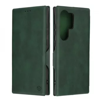 Husa pentru Samsung Galaxy S24 Ultra - Techsuit Safe Wallet Plus - Green 