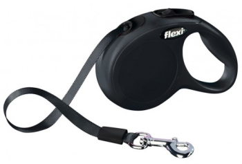 Lesa Flexi Classic cu banda marimea XS 3m/12kg Negru 