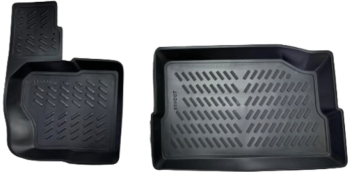 Set 2 covoare cauciuc tavita compatibile Skoda Kodiaq 2017