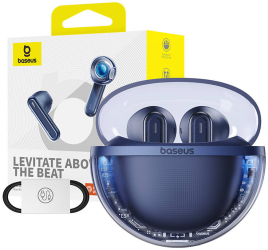 Casti In-Ear Baseus Bowie E5x Wireless Bluetooth 5.3 Microfon Albastru 
