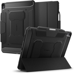 Husa pentru iPad Air 13 2024 - Spigen Rugged Armor Pro - Black 