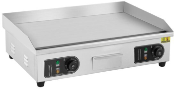 Plita electrica Plancha Inox 4000 W suprafata de gatit 660 x 400 mm Grosime placa 10 mm 