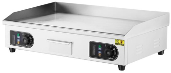 Plita electrica Plancha Inox 4400 W suprafata de gatit neteda 730 x 400 mm Grosime placa 10 mm 