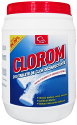Clorom - tablete efervescente 200 tablete/cutie 