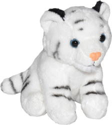Jucarie plus Tigru Alb Wild Republic 13 cm 
