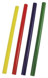 Baton silicon pentru pistol lipit rosu 24 buc 11x100 mm 