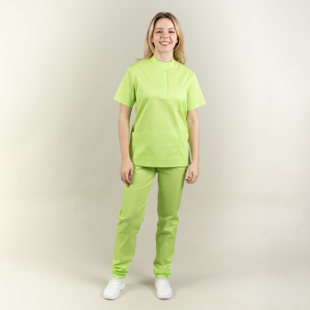 Bluza medicala unisex Kim Verde lamai XL 