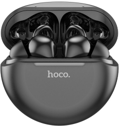 Casti wireless ES60 Hoco Bluetooth 5.1 HD Stereo Functie reducere a zgomotului Negru 