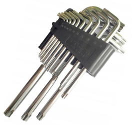 Chei torx lungi balpoint T10-T70mm 13 buc RICHMANN 