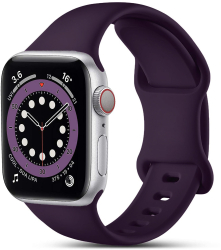 Curea silicon Hoco compatibila cu Apple Watch 1/2/3/4/5/6/SE/ 38/40/41mm Mov 