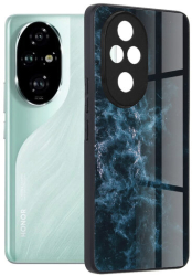 Husa pentru Honor 200 Pro Marmalis Glaze Series Blue Nebula 