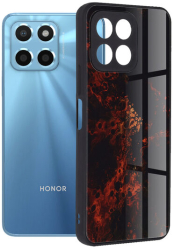 Husa pentru Honor X6 / X8 5G / 70 Lite Marmalis Glaze Series Red Nebula 