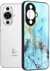 Husa pentru Huawei nova 11 / nova 12s Marmalis Glaze Series Blue Ocean 