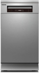 Masina de spalat vase Toshiba DW-10F2EE S capacitate 10 seturi clasa D 6 programe functie pornire intarziata Inox