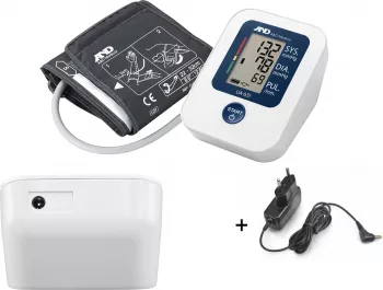 Tensiometru automat pentru brat model AND UA-651 30 memorii detector de aritmie + adaptor de priza 