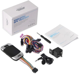 GPS Tracker Techstar® TK303F Localizare LBS+GPS Microfon SIM Istoric Date Mobile Control Autovehicul De la Distanta 