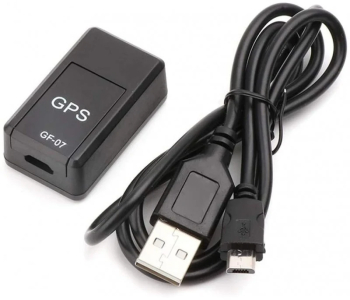 Mini GPS Tracker Techstar® GF-07 Localizare GPS Microfon SIM Prindere Magnetica Negru 