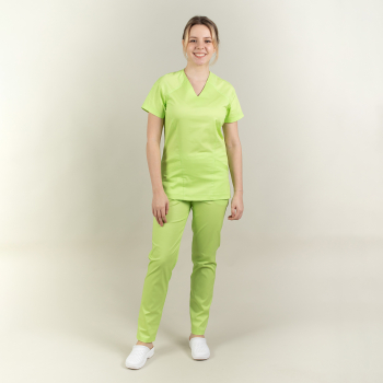 Bluza medicala Cami Verde lamai XL 