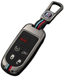 Carcasa protectie pentru cheie Jeep Renegade Compass Grand Cherokee Chrysler 300C Wrangler Dodge Journey Fiat 