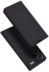 Husa Flip pentru Xiaomi Redmi Note 13 Pro+ 5G ApcGsm Magskin Book Negru