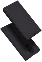 Husa Flip pentru Xiaomi Redmi Note 9 ApcGsm Magskin Book Negru 