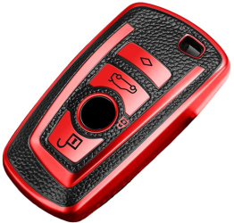 Husa insertii piele pentru cheie BMW seria 1 3 5 7 Series X1 X3 X4 X5 F10 F20 F30 F18 F25 M3 M4 E34 E36 
