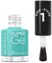 Lac de unghii cu efect de gel Rimmel London Super Gel 093 peppermint promise 12 ml 