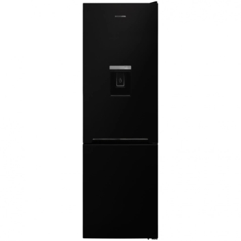 Combina frigorifica Heinner HC-V2701BKWDE++ 268 l Less frost Clasa E Control mecanic Dozator de apa Iluminare LED H 170 cm Negru 