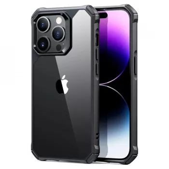 Husa pentru iPhone 14 Pro Max - ESR Air Armor - Clear Black 