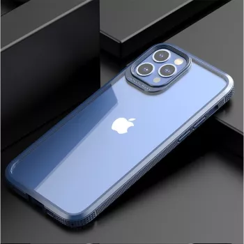 Husa Hibrid Defender MG Series pentru iPhone 14 Pro Max Flippy Protectie Antisoc Albastru 