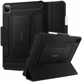 Husa pentru Apple iPad Pro 12.9 2021 / 2022 - Spigen Rugged Armor Pro - Black 