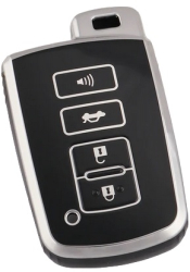 Husa pentru cheie Toyota Camry Corolla RAV4 Highlander Avalon 2015 - 2017 Prius CHR Aygo Yaris Land Cruiser Prado Auris 