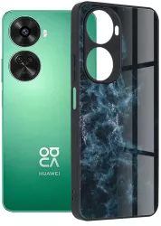 Husa pentru Huawei nova 11 SE / 12 SE - Techsuit Glaze Series - Blue Nebula 
