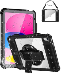 Husa pentru iPad 10 2022 10.9 - ShellBox Waterproof IP68 - Black 