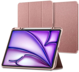 Husa pentru iPad Air 4 2020 / Air 5 2022 / Air 11 2024 - Spigen Urban Fit - Rose Gold 