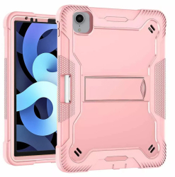 Husa pentru iPad Air 4 2020 /Air 5 2022 /iPad Pro 11 2018/2020/2021/2022 + Folie - Techsuit Rugged TabShell - Rose Gold 