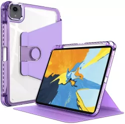 Husa pentru iPad Pro 11 2018 / 2020 / 2021 / 2022 - Techsuit Crystal Vision - Purple 